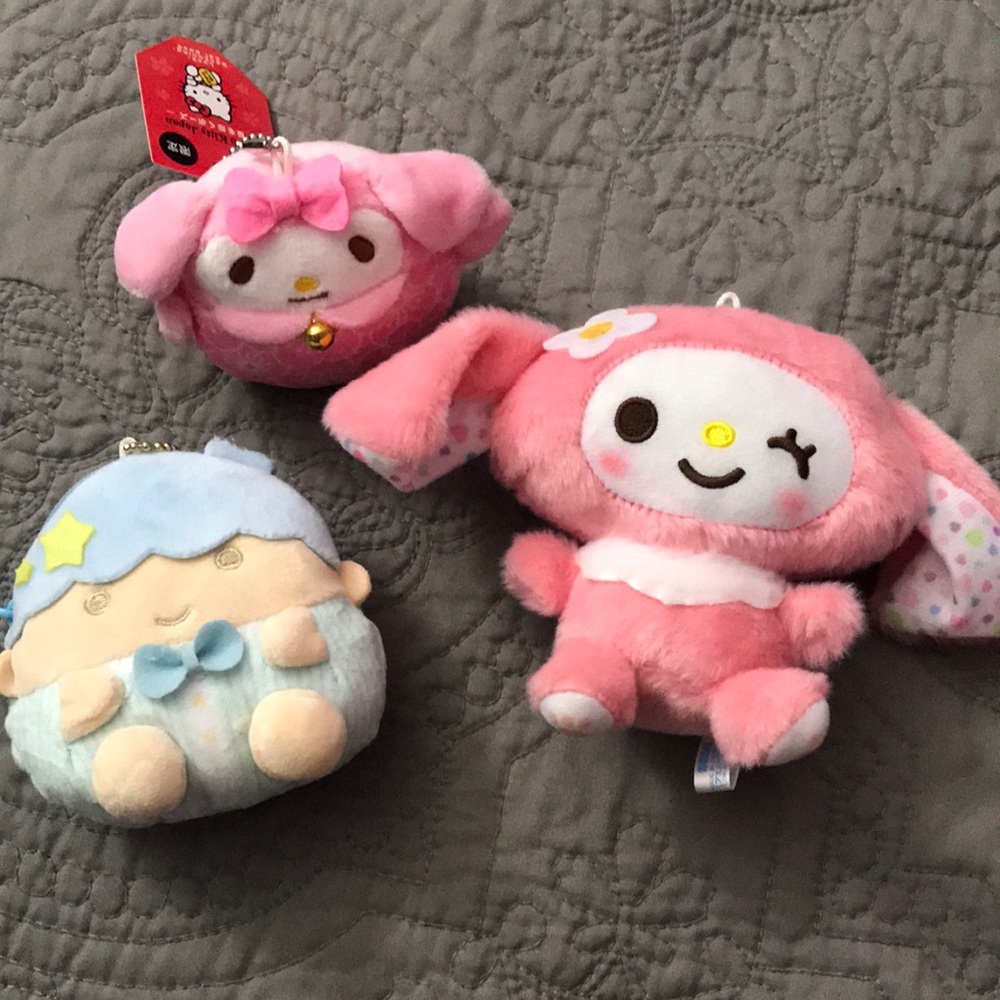 Cute Sanrio keychains